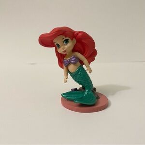 Disney Animators Collection Ariel Princess PVC 3” Figure Cake Topper